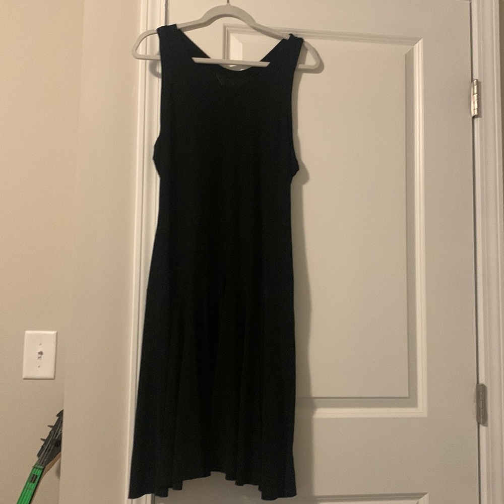 Black Norma Kamali Couture Polyester Dress